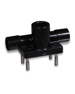 Valve body ABS 20mm DN15 w/injected screws f/feed valve