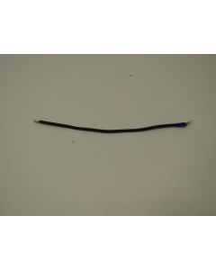 WIRE,BLK-7.750 LG,1FORK TERM. INS.