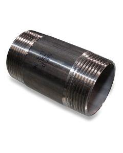 Tube double nipple SST EN10241 1 1/2" x 80