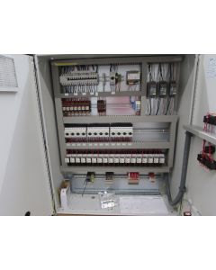 Control cabinet chain feeding, speed 18/36m