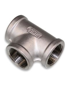 T-piece 3/4"fm x3/4"fm x3/4"fm SST
