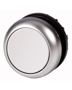 Push button front M22 grey M22-D-GR