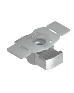 Sliding nut with fixing aid M10 for SW 18mm steel hot-dip